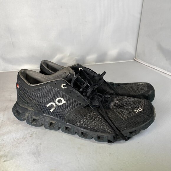 On Running Black Athletic Cloud X, Black/Asphalt  M9 - Picture 1 of 8